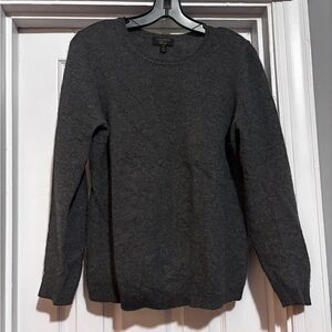 Charter Club Dark Gray Crewneck Sweater